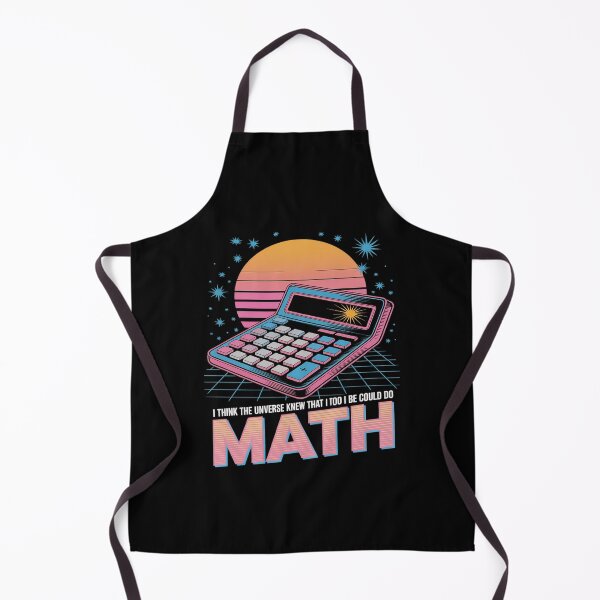 Item preview, Math Calculator Funny 80s Nerd designed and sold by LittleDame.