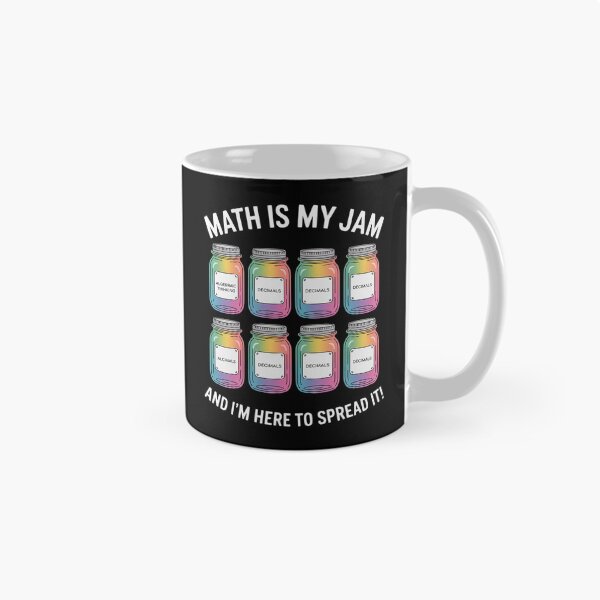 Item preview, Math is My Jam I'm Here to Spread Funny Math Teacher Tie Dye designed and sold by LittleDame.