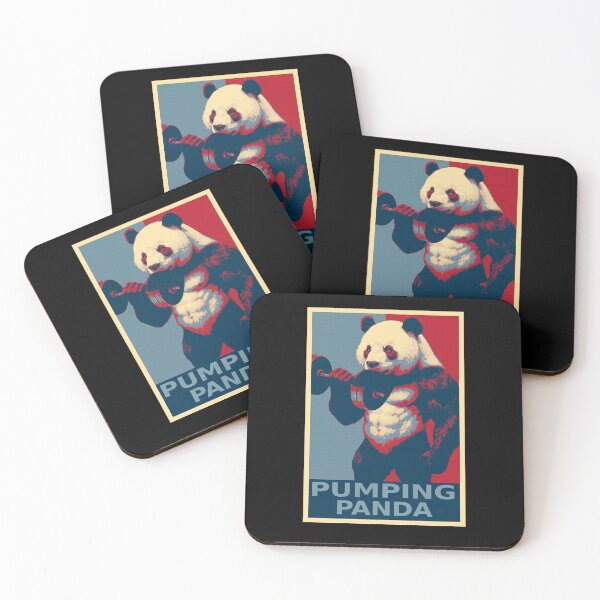 Item preview, Pumping Panda Weightlifting HOPE designed and sold by TrueArtsStore.