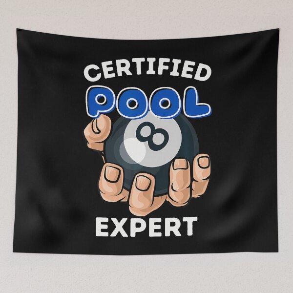 Item preview, Certified Pool Billard Expert - Pool Player  Billiard designed and sold by BeverlyBrenda.