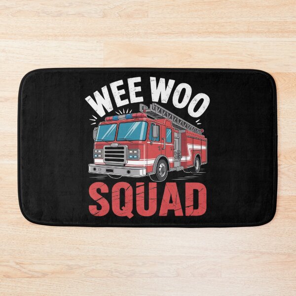 Item preview, Wee Woo Squad Firefighter Fire Truck Fireman Men Women 1  designed and sold by InspiredFoul.