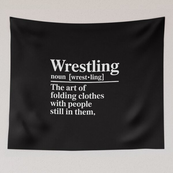 Item preview, Wrestling Art Of Folding Clothes With People Still In Them designed and sold by CareTopping.