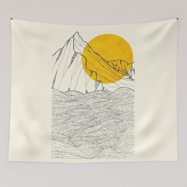 Item preview, Peak waves designed and sold by Swadeillustrations.