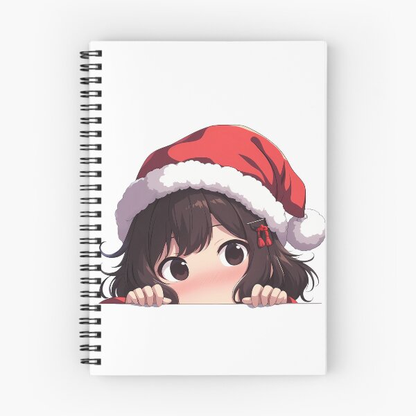 Item preview, Kancolle Fubuki Kantai Collection Chibi Kawaii Christmas Peeker Anime Girl Holiday Delight designed and sold by HumbertoValveno.