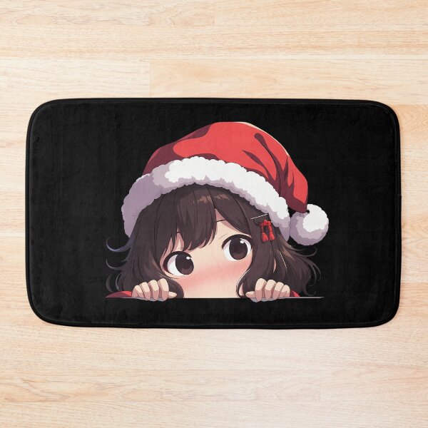 Item preview, Kancolle Fubuki Kantai Collection Chibi Kawaii Christmas Peeker Anime Girl Holiday Delight designed and sold by HumbertoValveno.