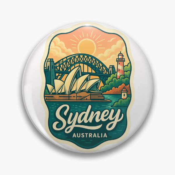 Item preview, Sydney Harbour with Sydney Opera House and Harbour Bridge designed and sold by Places On Earth.
