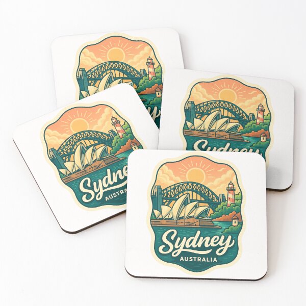 Item preview, Sydney Harbour with Sydney Opera House and Harbour Bridge designed and sold by Places On Earth.