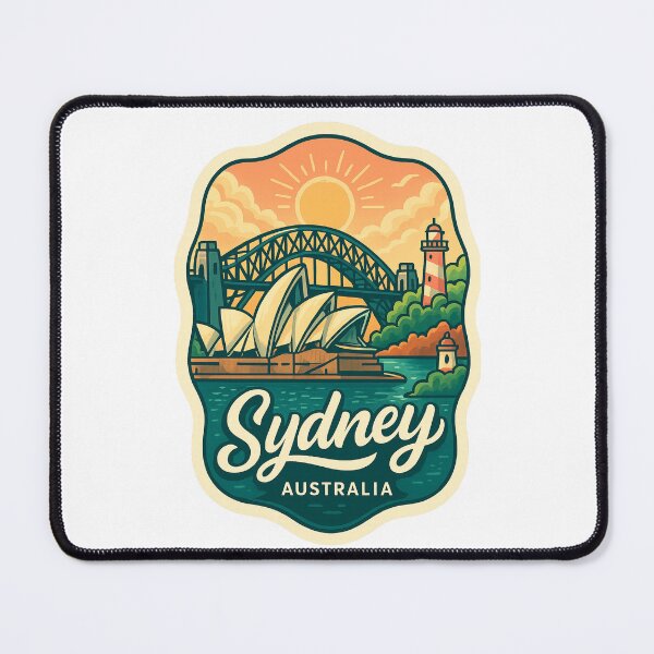 Item preview, Sydney Harbour with Sydney Opera House and Harbour Bridge designed and sold by Places On Earth.
