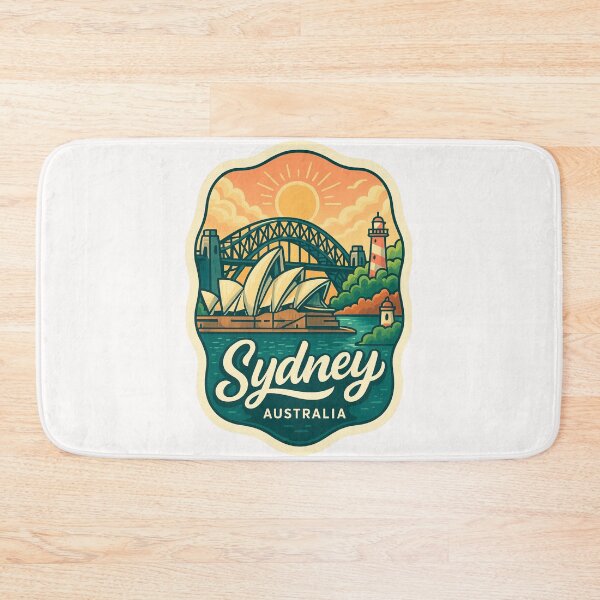 Item preview, Sydney Harbour with Sydney Opera House and Harbour Bridge designed and sold by Places On Earth.