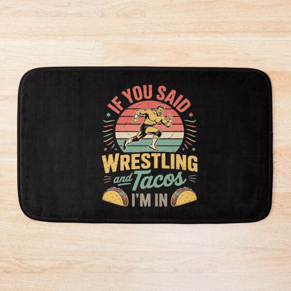 Item preview, Wrestling and Tacos Wrestle designed and sold by CareTopping.