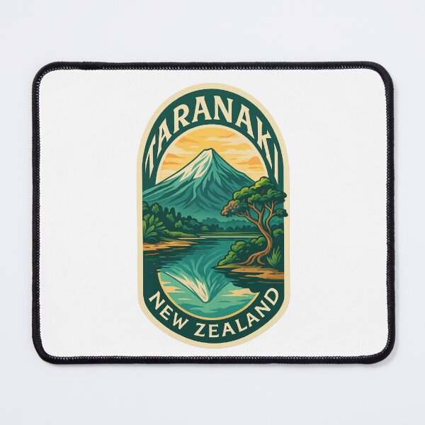 Item preview, Mount Taranaki Reflections in Egmont National Park designed and sold by Places On Earth.
