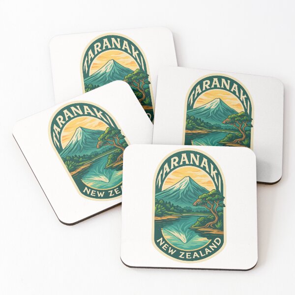 Item preview, Mount Taranaki Reflections in Egmont National Park designed and sold by Places On Earth.