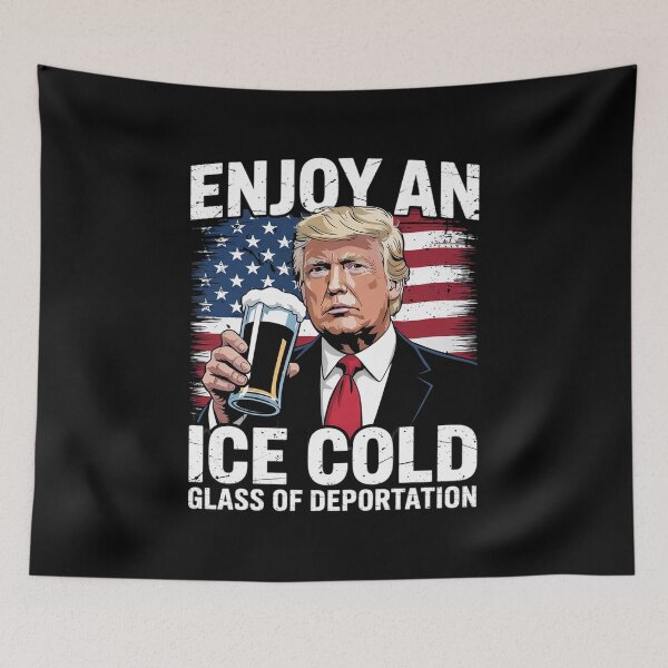 Item preview, Womens Enjoy An Ice Cold Glass Of Deportation  designed and sold by InspiredFoul.