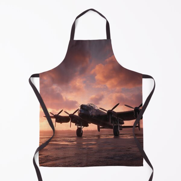 Item preview, Lincolnshire Airbase In Early Morning Glow with Mist Rising designed and sold by Skyframe Aviation.