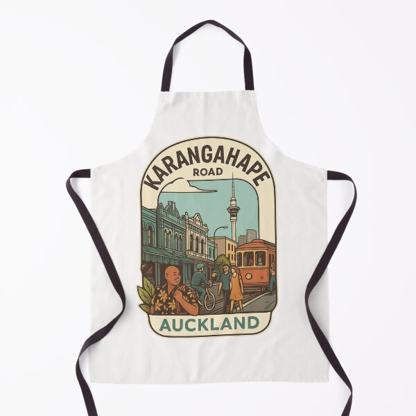 Item preview, Karangahape Road Streetscape with Sky Tower in Auckland designed and sold by Places On Earth.