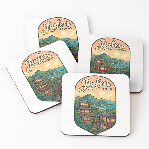 Item preview, Jiufen Mountain Coastline and Lantern Streets in New Taipei designed and sold by Places On Earth.