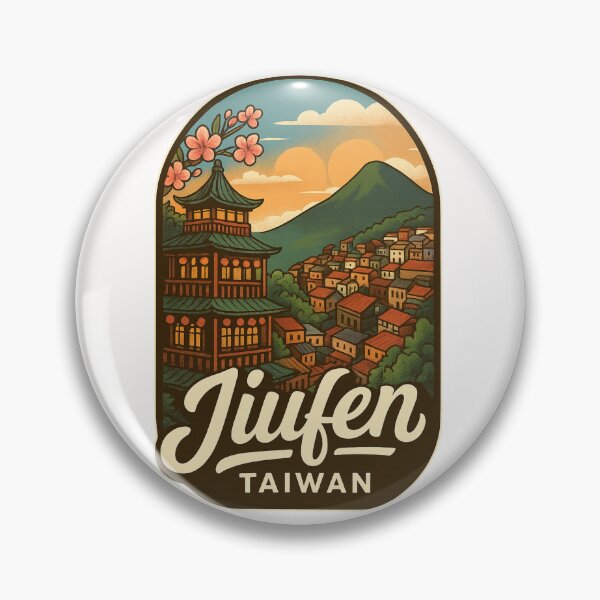 Item preview, Jiufen Old Street with Mountain Overlook in New Taipei designed and sold by Places On Earth.