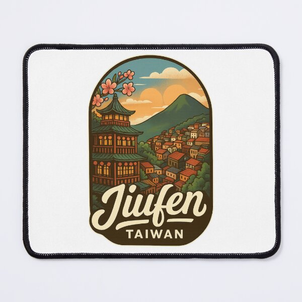 Item preview, Jiufen Old Street with Mountain Overlook in New Taipei designed and sold by Places On Earth.