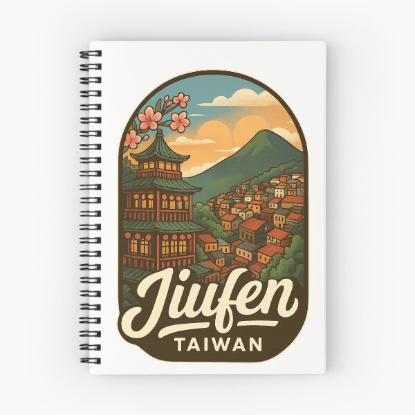 Item preview, Jiufen Old Street with Mountain Overlook in New Taipei designed and sold by Places On Earth.