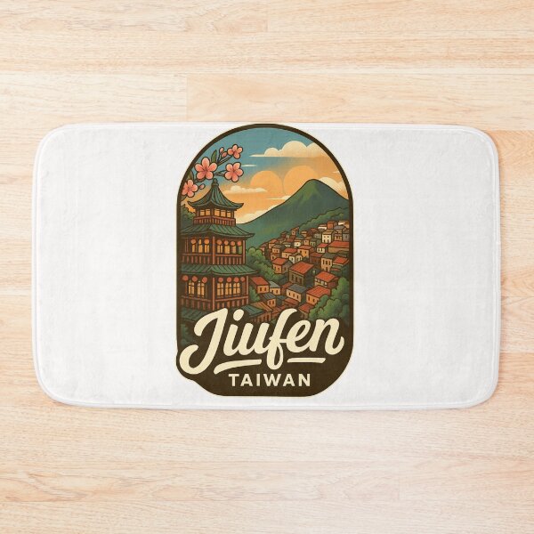 Item preview, Jiufen Old Street with Mountain Overlook in New Taipei designed and sold by Places On Earth.