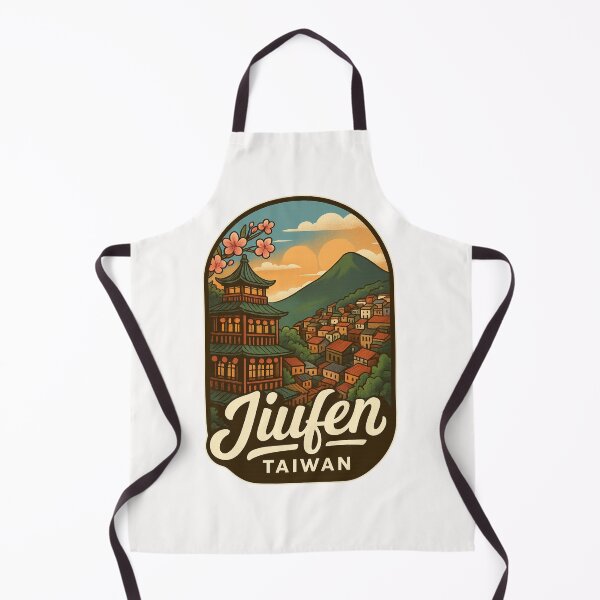 Item preview, Jiufen Old Street with Mountain Overlook in New Taipei designed and sold by Places On Earth.