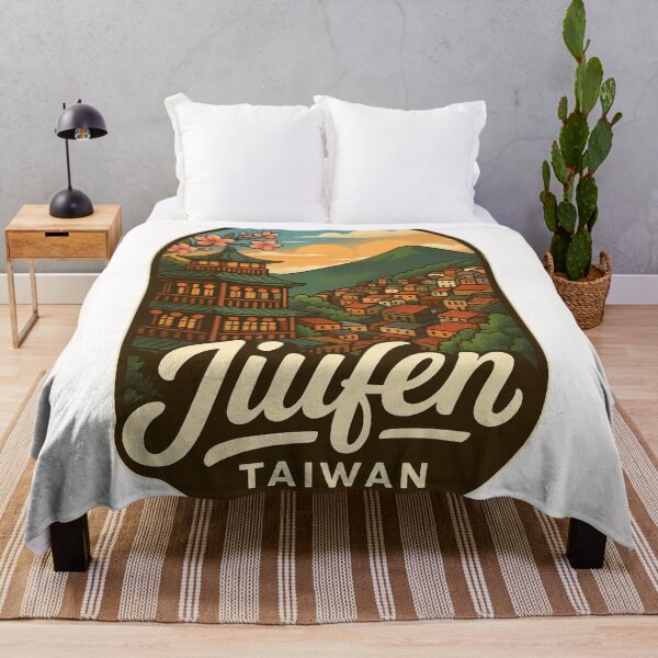 Item preview, Jiufen Old Street with Mountain Overlook in New Taipei designed and sold by Places On Earth.