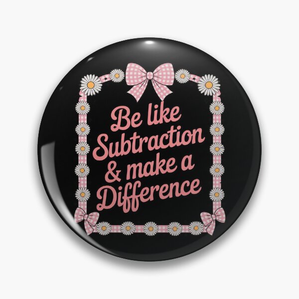 Item preview, Math Teacher Lover Be Like Subtraction and Make A Difference designed and sold by LittleDame.