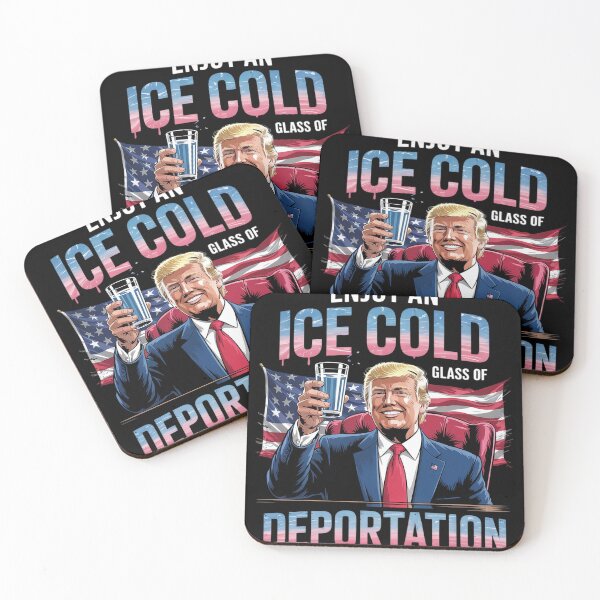 Item preview, Womens ICE Enjoy An Ice Cold Glass Of Deportation  designed and sold by InspiredFoul.