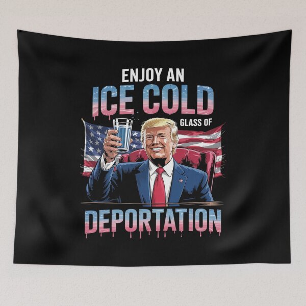 Item preview, Womens ICE Enjoy An Ice Cold Glass Of Deportation  designed and sold by InspiredFoul.