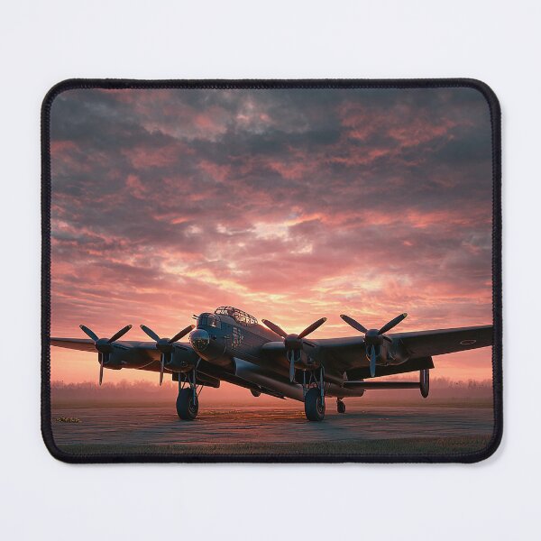 Item preview, Lincolnshire Dawn Airfield Under Soft Sunrise across the Tarmac designed and sold by Skyframe Aviation.