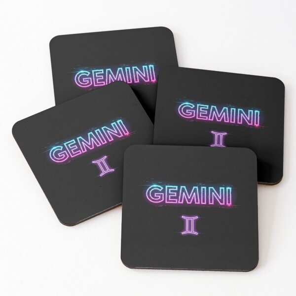 Item preview, Neon Gemini Zodiac Glow designed and sold by ZodiacWonders.