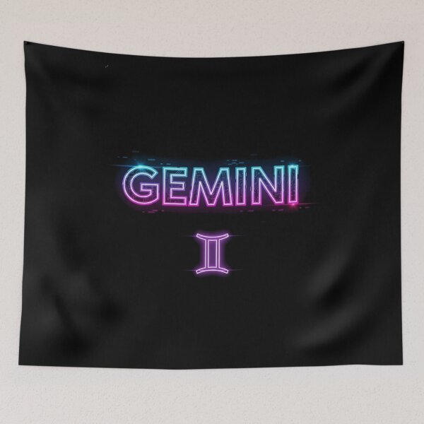 Item preview, Neon Gemini Zodiac Glow designed and sold by ZodiacWonders.