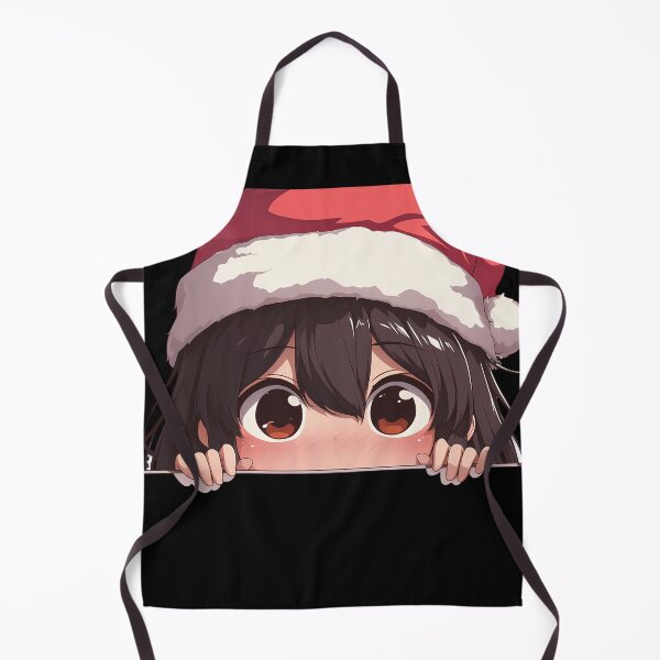 Item preview, Kancolle Akagi Kantai Collection Chibi Kawaii Christmas Peeker Anime Girl Holiday Magic designed and sold by HumbertoValveno.