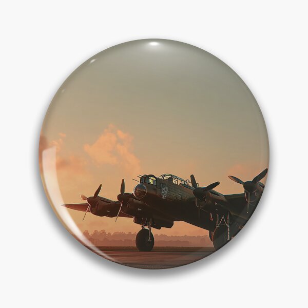 Item preview, Base histórica de bombarderos al amanecer con luz temprana designed and sold by Skyframe Aviation.