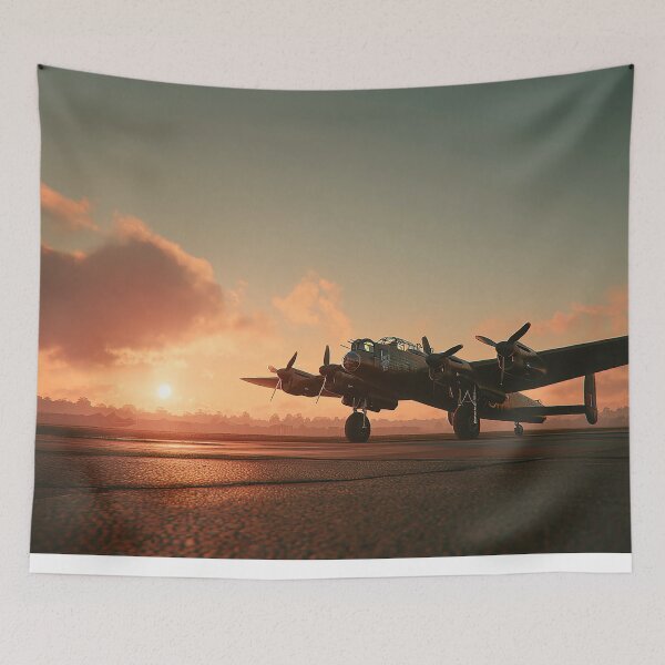 Item preview, Historic Bomber Base At Sunup with Early Sunshine designed and sold by Skyframe Aviation.