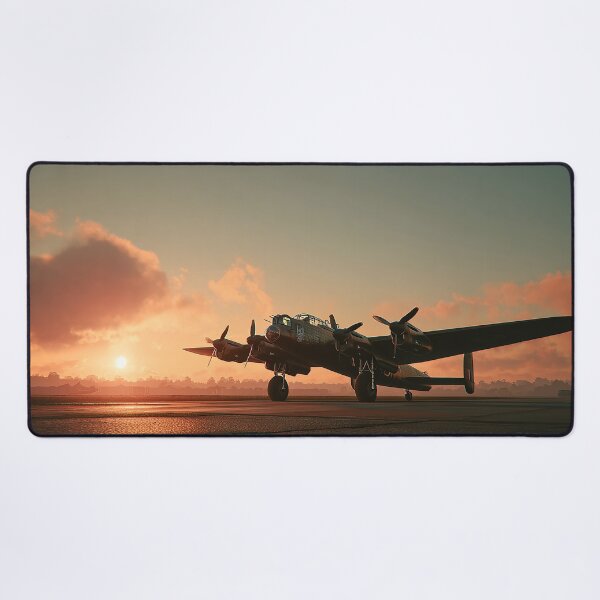 Item preview, Historic Bomber Base At Sunup with Early Sunshine designed and sold by Skyframe Aviation.