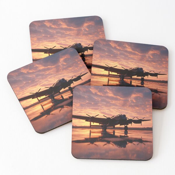Item preview, Early Morning Airfield During First Light against the Horizon designed and sold by Skyframe Aviation.