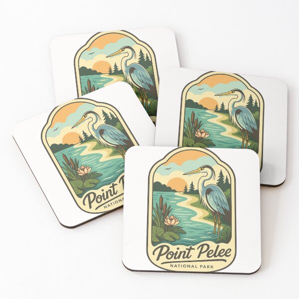 Item preview, Point Pelee Marshlands with Great Blue Heron in Ontario designed and sold by Places On Earth.