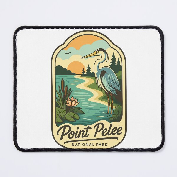 Item preview, Point Pelee Marshlands with Great Blue Heron in Ontario designed and sold by Places On Earth.