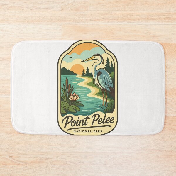 Item preview, Point Pelee Marshlands with Great Blue Heron in Ontario designed and sold by Places On Earth.