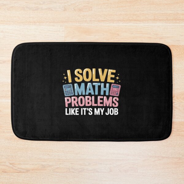 Item preview, Math Teacher Solving Math Problems Elementary Math Teachers designed and sold by LittleDame.