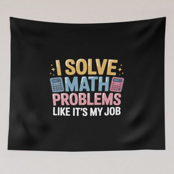 Item preview, Math Teacher Solving Math Problems Elementary Math Teachers designed and sold by LittleDame.