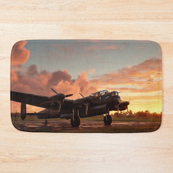Item preview, RAF Bomber Command Base During First Light with Golden Light designed and sold by Skyframe Aviation.