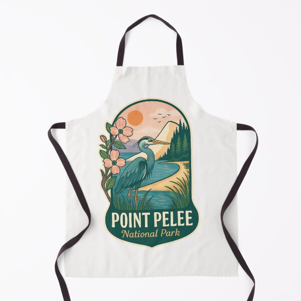 Item preview, Point Pelee Wetlands with Heron and Carolinian Forest designed and sold by Places On Earth.