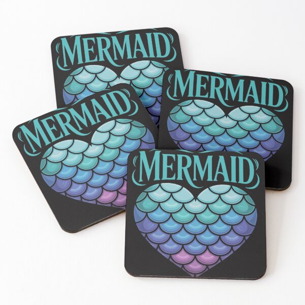 Item preview, Womens Mermaid At Heart Ocean Fish Tail Deep Sea Mermaid Shells Top designed and sold by CareTopping.