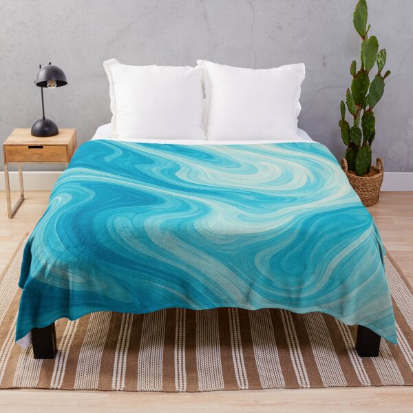 Item preview, Arctic Ice Marble - Frozen Swirl Abstract designed and sold by Myra365Art.