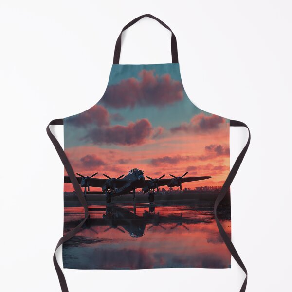 Item preview, RAF Bomber Command Base In Early Light Across the Airfield designed and sold by Skyframe Aviation.