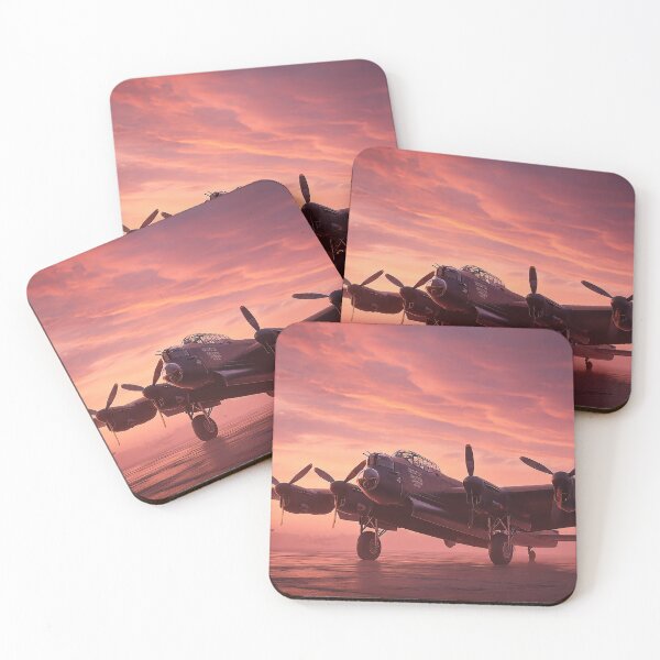 Item preview, RAF Bomber Command Base At Sunup with Golden Light designed and sold by Skyframe Aviation.