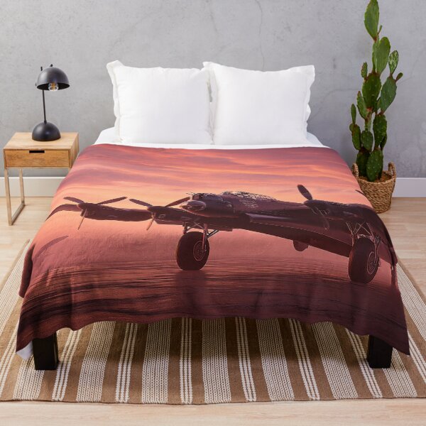 Item preview, RAF Bomber Command Base At Sunup with Golden Light designed and sold by Skyframe Aviation.