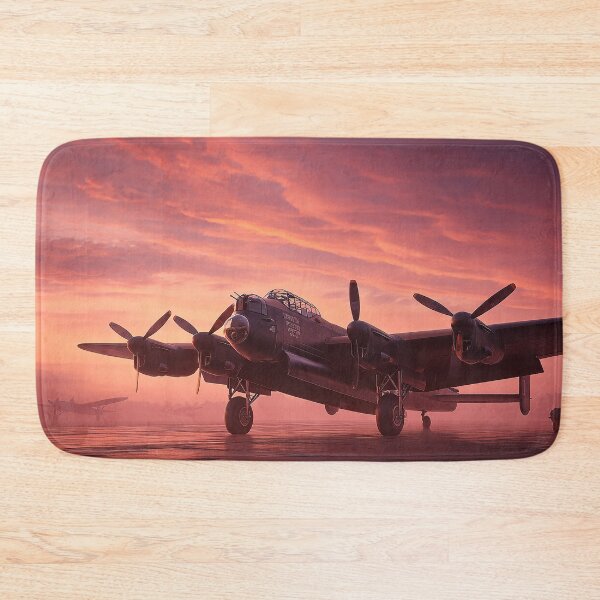 Item preview, RAF Bomber Command Base At Sunup with Golden Light designed and sold by Skyframe Aviation.